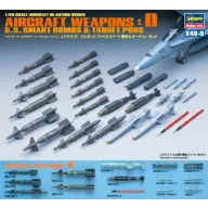   Hasegawa X48-8 US Aircraft Weapons D Smart Bombs&Target Pods 1:48