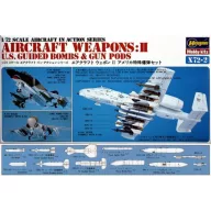  Hasegawa X72-2 US Aircraft Weapons II Guided Bombs&Gun Pods 1:72