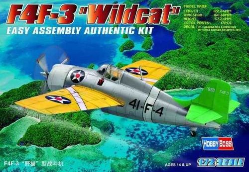 Hobby Boss F4F-3  ''Wildcat'' 1:72 (80219)