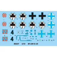 Hobby Boss Bf109 G-10 1:72 (80227)