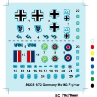 Hobby Boss Germany Me 163 Fighter 1:72 (80238)