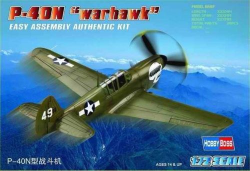 Hobby Boss P-40N ''Kitty hawk'' 1:72 (80252)