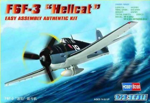 Hobby Boss F6F-3 ''Hellcat'' 1:72 (80256)