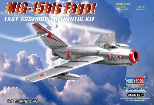 Hobby Boss MiG-15bis Fagot 1:72 (80263)