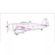 Hobby Boss P-47D Thunderbolt Razorback 1:72 (80283)