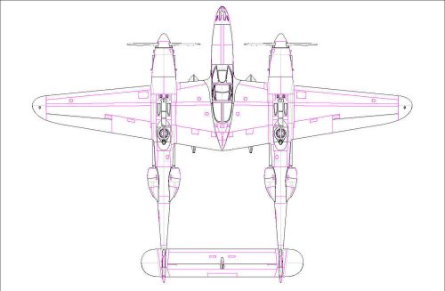 Hobby Boss P-38L-5-L0 Lightning 1:72 (80284)
