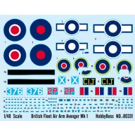 Hobby Boss British Fleet Air Arm Avenger Mk 1 1:48 (80331)