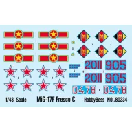 Hobby Boss MiG-17F Fresco C 1:48 (80334)