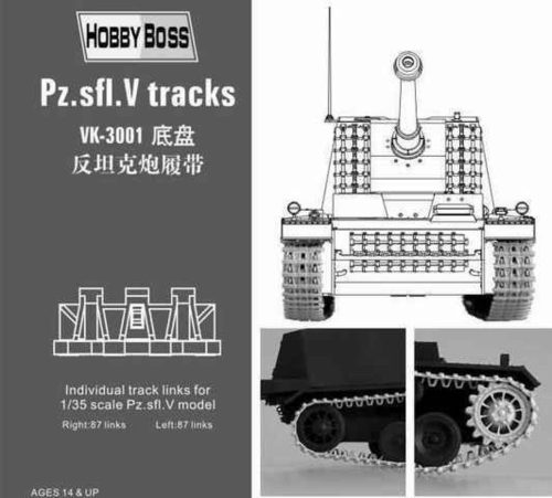 Hobby Boss Pz.Sfl.V ''Sturer  Emil'' tracks 1:35 (81001)