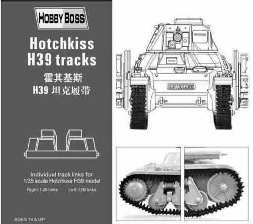 Hobby Boss Hotchkiss H39 tank tracks 1:35 (81003)