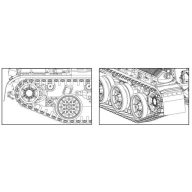 Hobby Boss AMX-30B2/AU-F1 Workable Tracks 1:35 (81010)