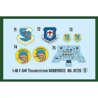 Hobby Boss F-84F Thunderstread 1:48 (81726)