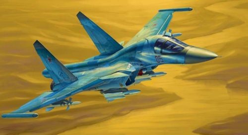 Hobby Boss Russian Su-34 Fullback Fighter-Bomber 1:48 (81756)