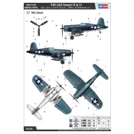 Hobby Boss F4U-1A/2 Corsair (2 in 1) 1:48 (81788)