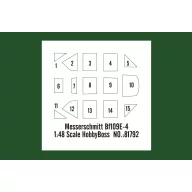 Hobby Boss Messerschmitt Bf109E-4 1:48 (81792)