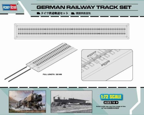 Hobby Boss German Railway Track set 1:72 (82902)
