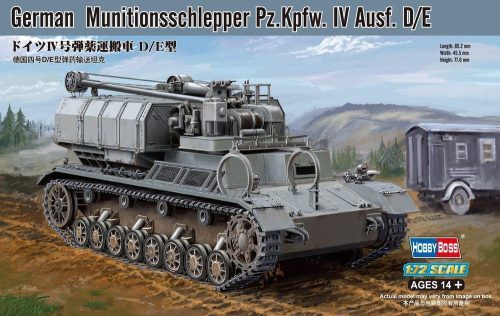 Hobby Boss German Munitionsschlepper Pz.Kpfw. IV Ausf. D/E 1:72 (82907)