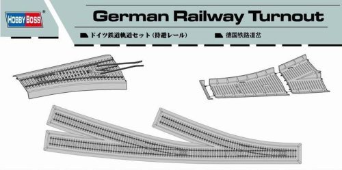 Hobby Boss German Railway Turnout 1:72 (82909)