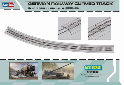 Hobby Boss German Railway Curved Track 1:72 (82910)
