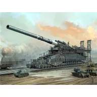 Hobby Boss German 80cm K(E) railway gun Dora 1:72 (82911)