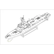 Hobby Boss USS Forrest Sherman DDG-98 1:700 (83414)