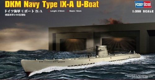 Hobby Boss DKM Navy Type IX-A U-Boat 1:350 (83506)