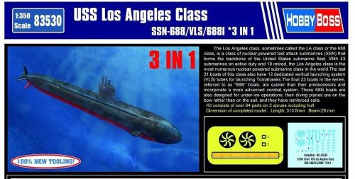 Hobby Boss USS Los Angeles Class SSN-688/VLS/688I 1:350 (83530)