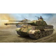   Hobby Boss German Sd.Kfz.182 King Tiger Porsche Turret w/Zimmerit 1:35 (84530)