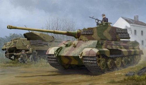 Hobby Boss Pz.Kpfw.VI Sd.Kfz.182 Tiger II (Henschel 1944 Production) w/Zimmerit 1:35 (84531)