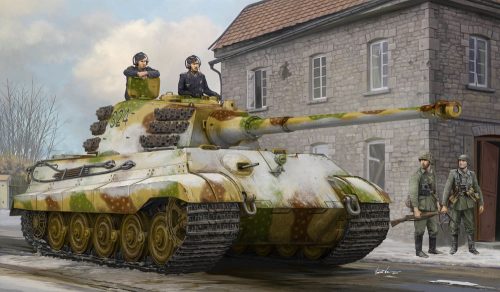 Hobby Boss Pz.Kpfw.VI Sd.Kfz.182 Tiger II (Henschel Feb-1945 Production) 1:35 (84532)