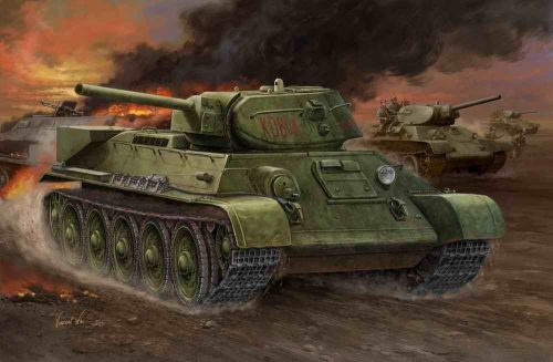 Hobby Boss Russian T-34/76 (1942 No.112) tank 1:48 (84806)