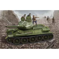   Hobby Boss Russian T-34/85 (1944 flattened turret) tank 1:48 (84807)