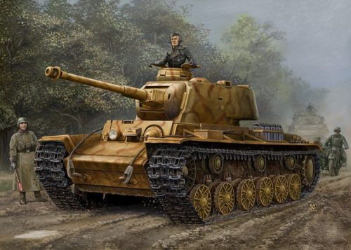 Hobby Boss German  Pz.Kpfw  KV-1  756( r ) tank 1:48 (84818)