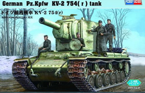 Hobby Boss German Pz.Kpfw KV-2 754(r) tank 1:48 (84819)