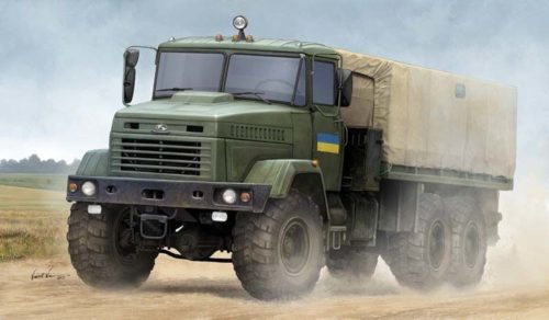 Hobby Boss Ukraine KrAZ-6322 Soldier Cargo Truck 1:35 (85512)