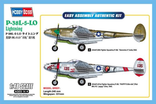 Hobby Boss P-38L-5-LO Lightning 1:48 (85805)