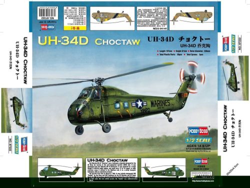 Hobby Boss American UH-34D ''Choctaw'' 1:72 (87222)
