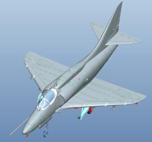 Hobby Boss A-4F Sky Hawk 1:72 (87255)