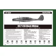 Hobby Boss US P-61A Black Widow 1:72 (87261)