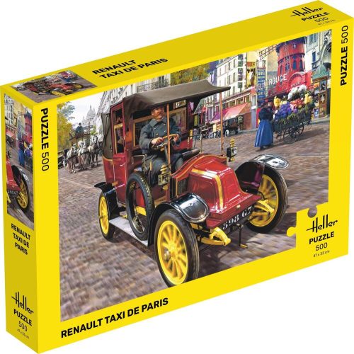 Heller Puzzle Renault Taxi de Paris 500 Pieces  (20705)