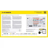 Heller STARTER KIT C-47 DAKOTA 1:72 (35372)