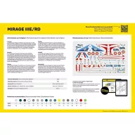 Heller STARTER KIT Mirage IIIE/RD 1:48 (35422)