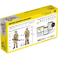 Heller Britische Infanterie 8. Armee 1:72 (49609)