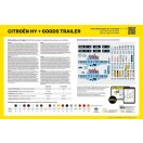 Heller Citroen HY + Goods Trailer 1:24 (50331)