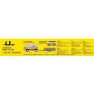 Heller Citroen HY + Goods Trailer 1:24 (50331)