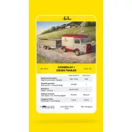 Heller Citroen HY + Goods Trailer 1:24 (50331)