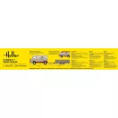 Heller STARTER KIT Citroen HY + Goods Trailer 1:24 (52331)