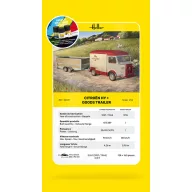 Heller STARTER KIT Citroen HY + Goods Trailer 1:24 (52331)