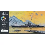  Heller STARTER KIT Prinz Eugen + Admiral Hipper TWINSET 1:400 (55083)