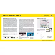   Heller STARTER KIT Nord 2501 + Nord 2502 NORATLAS TWINSET 1:72 (55374)